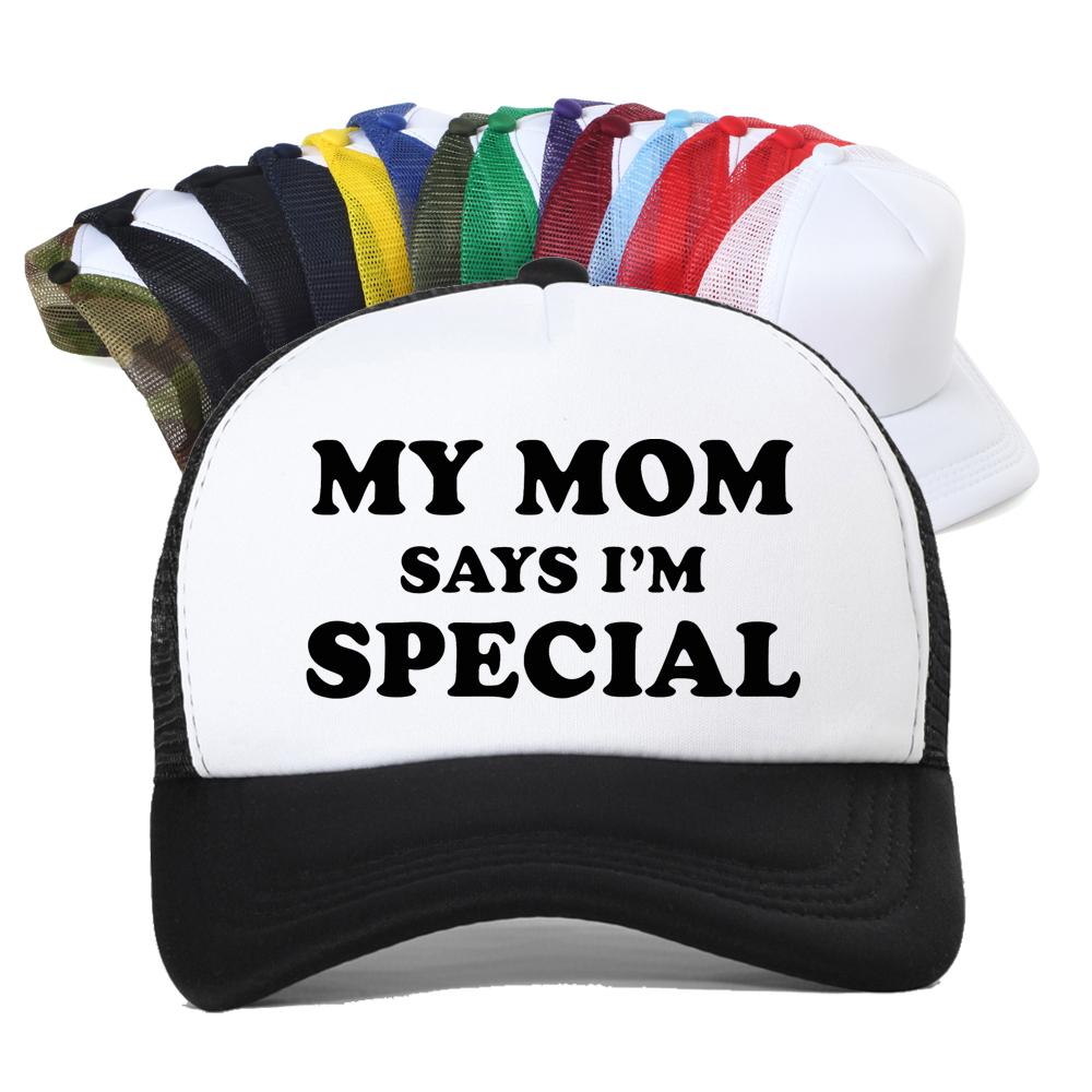 Trucker Cap Mesh - Boné de beisebol My Mom Says