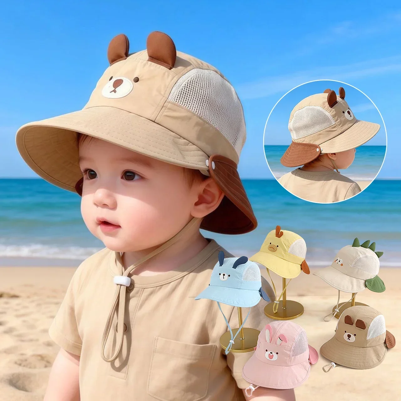 Chapéu de Sol Infantil com Ore - Visor Sun Hat avaliação e preço